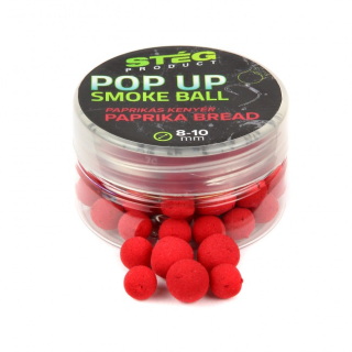 Pelety Stég Pop Up Smoke Ball 8-10mm 10g Paprika Bread