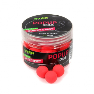 Boilies Stég Pop Up 16mm 50g Sweet Spicy