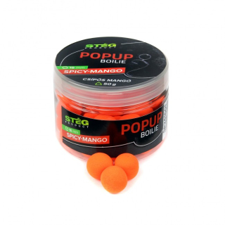 Boilies Stég Pop Up 16mm 50g Spicy-Mango