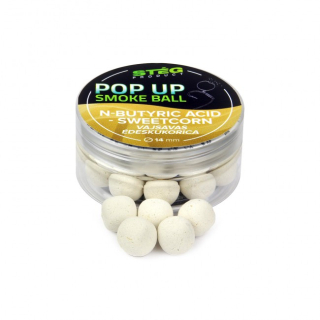 Pelety Stég Pop Up Smoke Ball 25g 14mm N-Butiryc Acid