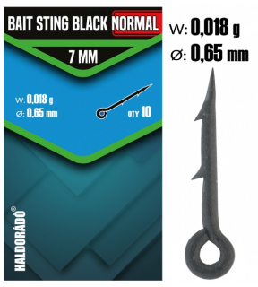 Nástrahový osteň Haldorádó Bait Sting Black NORMAL 7 mm