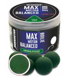 Boilies HALDORÁDÓ MAX MOTION Boilie Balanced - Green Force 20mm