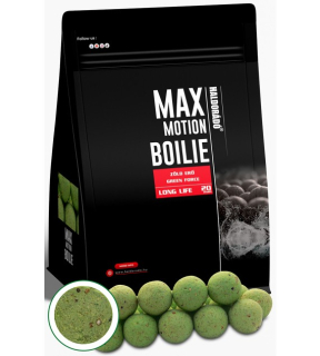 Boilies HALDORÁDÓ MAX MOTION Boilie Long Life - Green Force 20mm 800g