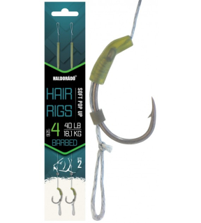 Nadväzec Haldorádó Soft Pop Up Hair Rigs háčik č.4 2ks/bal.