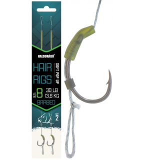 Nadväzec Haldorádó Soft Pop Up Hair Rigs háčik č.8 2ks/bal.