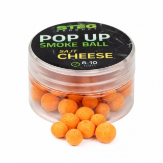 Pelety Stég Pop Up Smoke Ball 8-10mm 10g Cheese