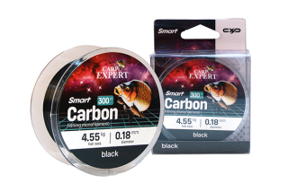 Vlasec CARP EXPERT SMART CARBON Čierny	0,18 mm	4,55 kg	150 m