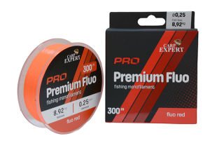 Vlasec CARP EXPERT PRO PREMIUM Fluo Red 0,20 mm	5,47 kg	300 m