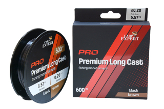 Vlasec CARP EXPERT PRO PREMIUM LONG CAST Sivý	0,20 mm	5,57 kg	600 m