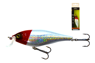 Wobler Wizard Shallow Rattle Shad  8,8cm RG