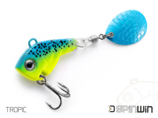 Vibračná nástraha Delphin SpinWIN 7,5g/TROPIC