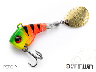 Vibračná nástraha Delphin SpinWIN 7,5g/PERCHY