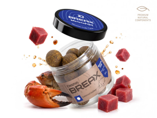 Vyvážené boilies Delphin BreaX /MonstaFISH 100g 16mm Monster Krab-Tuniak