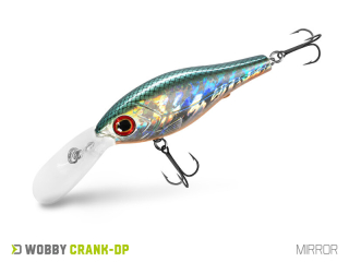 Wobler Delphin Wobby Crank DP 7cm 12g floating farba Mirror