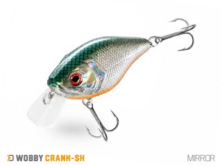 Wobler Delphin Wobby Crank SH 5cm 8g floating farba Mirror