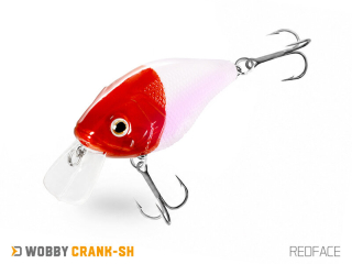 Wobler Delphin Wobby Crank SH 5cm 8g floating farba Redface